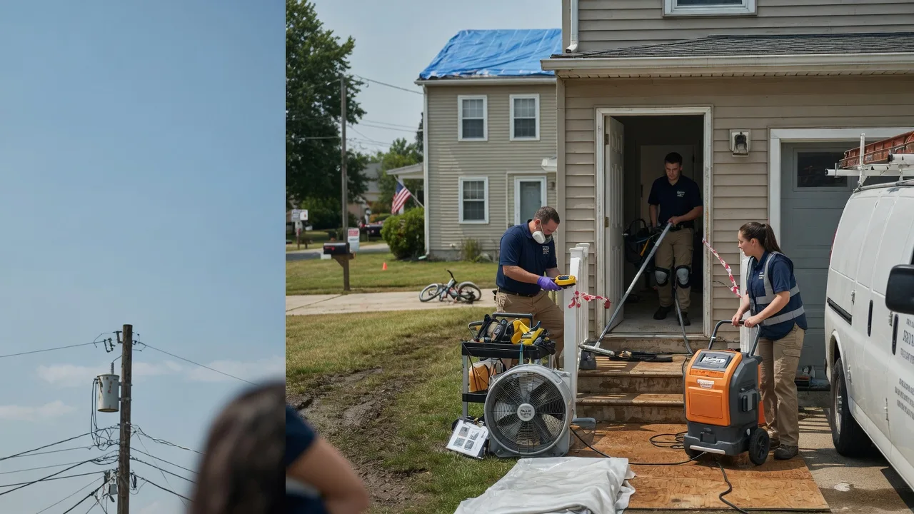 Water Damage Repair in Ashmore, IL near me
